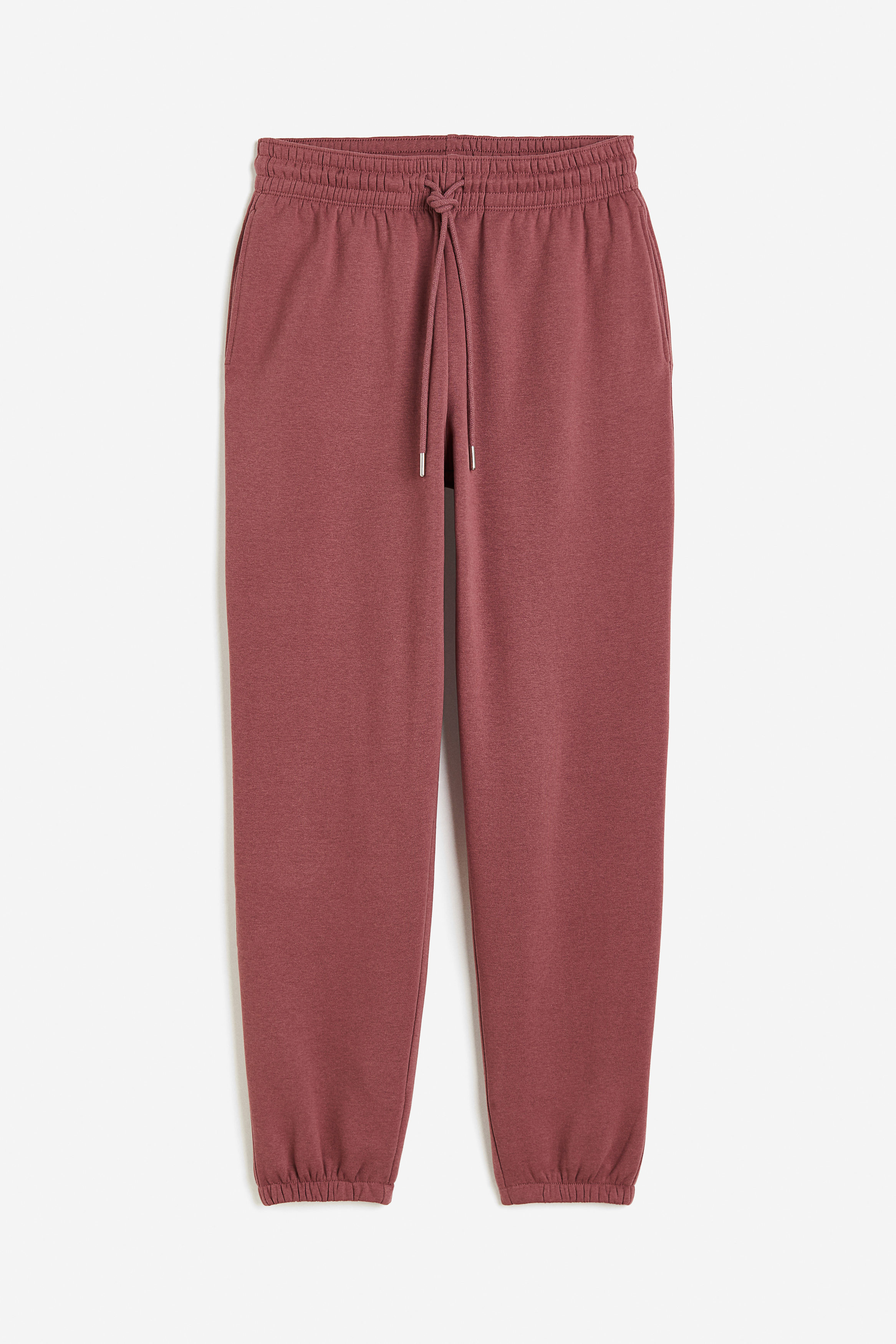 Cotton-blend sweatpants - Brick red - Women | H&M Egypt