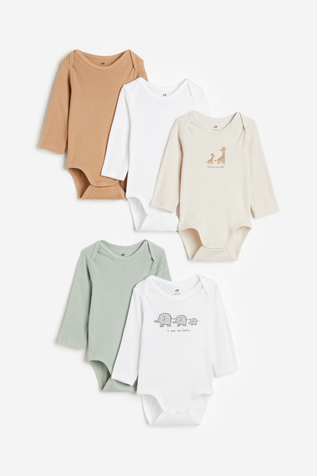 Shop Bodies Collection for Baby Online | H&M Egypt