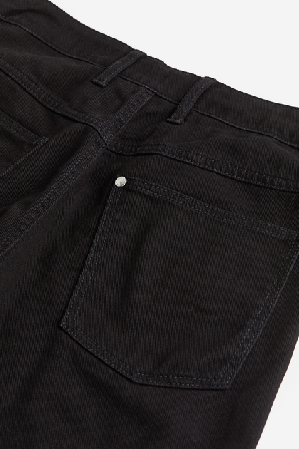 BAGGY FIT JEANS - Black